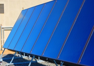 Solar Panels on Listel Hotel roof
